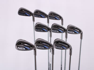 Ping G30 Iron Set 4-PW GW SW Ping CFS Distance Steel Stiff Right Handed Black Dot 38.5in