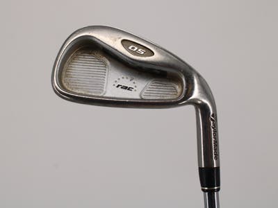 TaylorMade Rac OS 2005 Single Iron 4 Iron Stock Steel Shaft Steel Stiff Right Handed 38.5in