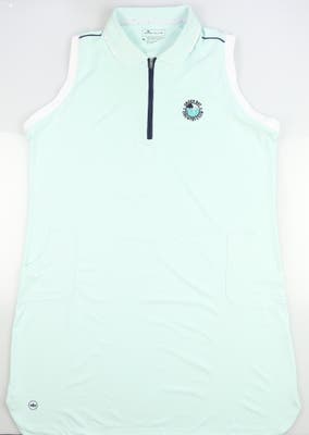 New W/ Logo Womens Peter Millar Golf Dress X-Large XL Sooth MSRP $130 LS21ED05