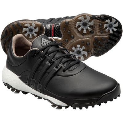 New Mens Golf Shoe Adidas TOUR360 Infinity Medium 7 Black/Black/Iron MSRP $250