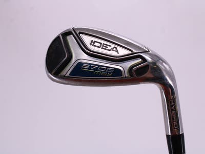 Adams Idea A7 OS Max Single Iron Pitching Wedge PW Adams Grafalloy ProLaunch Blue Graphite Senior Right Handed 35.0in
