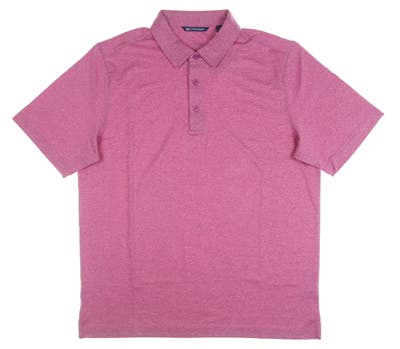 New Mens Cutter & Buck Golf Polo Large L Pink MSRP $85 MCK01050
