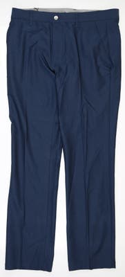 New Mens Adidas Golf Pants 32 x32 Navy Blue MSRP $85