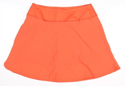 New Womens Puma Pwrshape Solid Skort Small S Hot Coral MSRP $65 533011 06