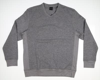 New W/ Logo Mens Dunning Golf Sweatshirt X-Large XL Gray MSRP $100