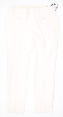 New Womens Belyn Key Commuter Cropped Pants Large L Chalk MSRP $145 BCP00B6-CLK