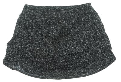New Womens Footjoy Layered Skort Large L Black Granite MSRP $88 26819