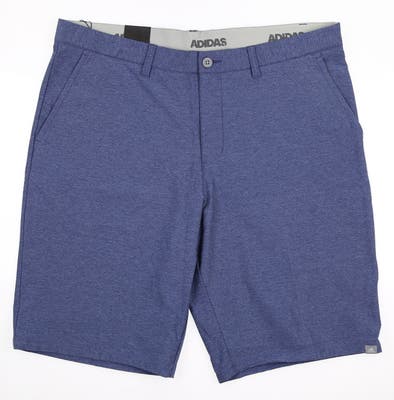 New Mens Adidas Oxford Shorts 38 Navy Navy Blue MSRP $70 CE0476