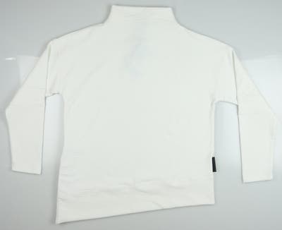 New Womens Level Wear Verve Turtleneck Sweater Large L White MSRP $70 FM00L