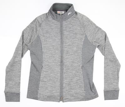 New Womens KJUS Lara Techwool Jacket Medium M Gray MSRP $249 LG35-K00