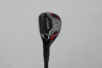 TaylorMade Stealth Plus Rescue Hybrid 4 Hybrid 22° PX HZRDUS Smoke Red RDX 70 Graphite Regular Left Handed 39.75in