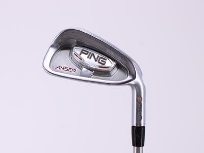 Ping Anser Forged 2010 Single Iron 6 Iron FST KBS Tour C-Taper 120 Steel Stiff Right Handed Orange Dot 37.0in