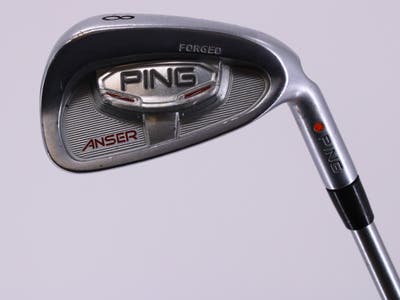 Ping Anser Forged 2010 Single Iron 8 Iron FST KBS Tour Steel Stiff Right Handed Orange Dot 36.0in