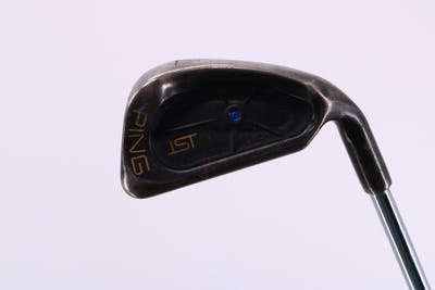 Ping ISI Nickel Single Iron 4 Iron Stock Graphite Shaft Steel Regular Right Handed Blue Dot 38.25in