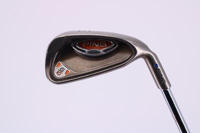 Ping G10 Single Iron 6 Iron Ping AWT Steel Regular Right Handed Blue Dot 37.25in