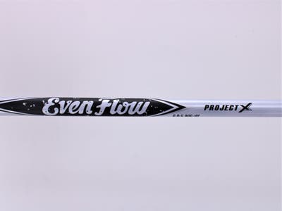 Used W/ Adapter Project X EvenFlow 90g White Hybrid Shaft Stiff 39.5in