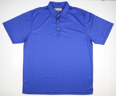 New Mens DONALD ROSS Golf Polo X-Large XL Blue MSRP $98