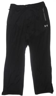 New Mens Under Armour Golf Rain Pants X-Large XL Black MSRP $110