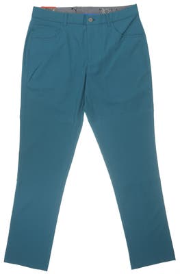 New Mens Puma Jackpot 5 Pocket Pants 32 x32 Blue Coral MSRP $85 599245 15