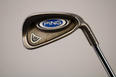 Ping i5 Single Iron 5 Iron Stock Steel Shaft Steel Regular Right Handed Black Dot 37.75in