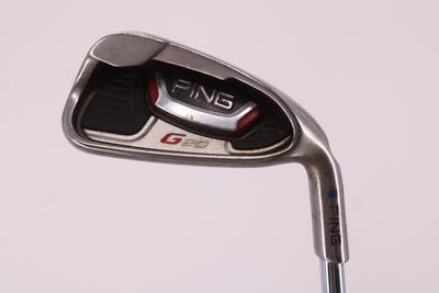 Ping G20 Single Iron 6 Iron AWT 2.0 Steel Stiff Right Handed Blue Dot 37.25in