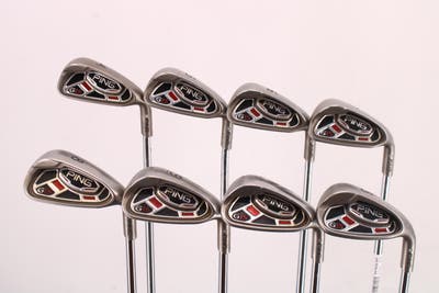 Ping G15 Iron Set 4-PW SW Ping AWT Steel Stiff Right Handed Silver Dot 38.5in