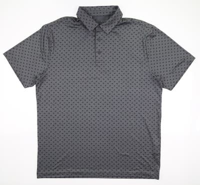 New Mens Under Armour Playoff Polo Large L Gray MSRP $65