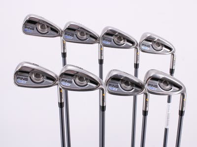 Ping 2016 G Iron Set 4-PW GW Ping CFS Graphite Graphite Regular Right Handed Yellow Dot 38.5in