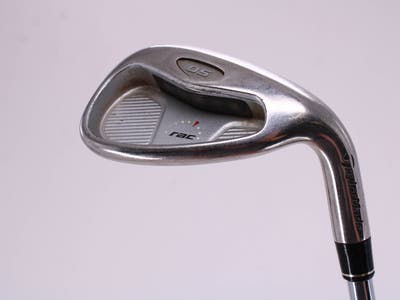 TaylorMade Rac OS 2005 Wedge Sand SW Stock Steel Shaft Steel Stiff Right Handed 35.75in