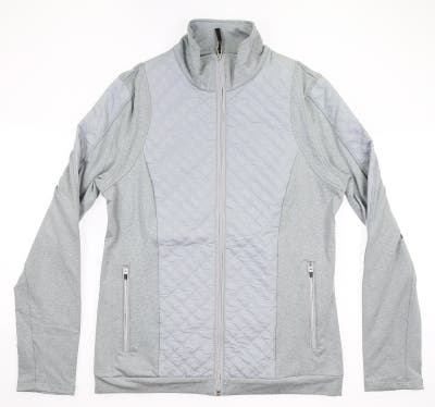 New Womens Nivo Sport Zendaya Jacket Medium M Gray MSRP $154 NI7210704