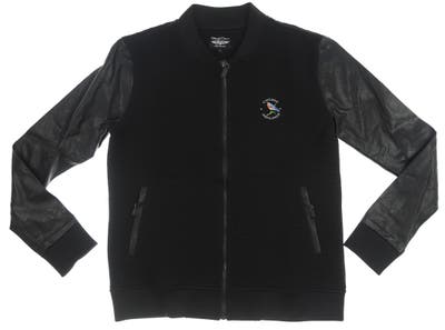 New W/ Logo Womens Straight Down Skylar Jacket Large L Black MSRP $145 W60291