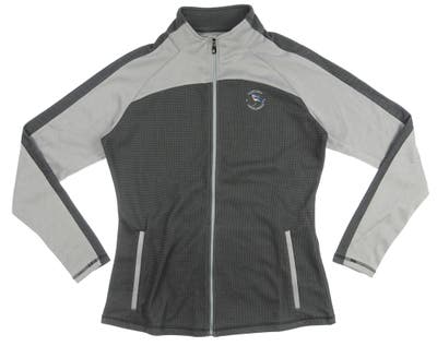 New W/ Logo Womens Footjoy Golf Jacket Medium M Gray MSRP $125 27595