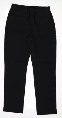 New Womens Fairway & Greene Golf Pants Small S Black MSRP $145 K12183