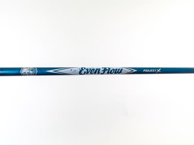 Used W/ Ping Adapter Project X EvenFlow Blue Handcrafted 75g Driver Shaft Regular 44.5in