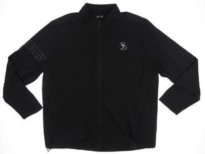 New W/ Logo Mens Adidas Climawarm Jacket X-Large XL Black MSRP $150 AE4605