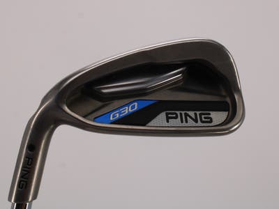 Ping G30 Single Iron 6 Iron Ping CFS Distance Steel Stiff Left Handed Black Dot 37.5in