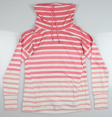 New Womens Southern Tide Golf Long Sleeve Small S Pink MSRP $98