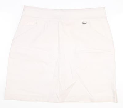 New Womens EP NY Compression Skort Large L White MSRP $88 NS1133