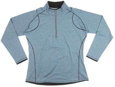 New Womens Footjoy Golf 1/2 Zip Pullover Large L Electric Blue MSRP $95 22931