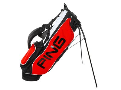 Brand New 10.0 Ping 2022 Hoofer Lite Stand Bag Red/Black/White