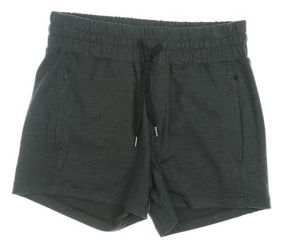 New Womens Puma Cloudspun Clementine Shorts Small S Charcoal MSRP $60 533019 01