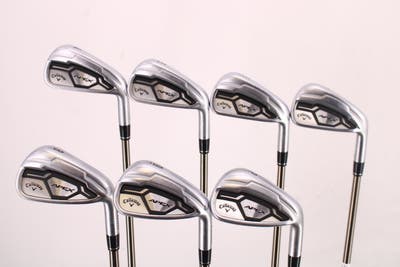Callaway Apex CF16 Iron Set 4-PW UST Mamiya Recoil 760 ES Graphite Regular Right Handed 38.25in