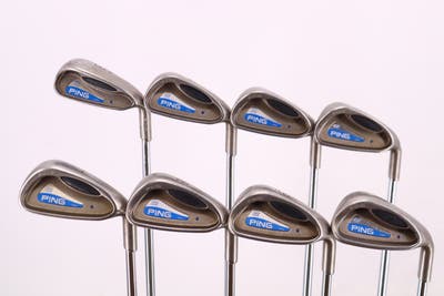 Ping G2 Iron Set 3-PW Stock Steel Shaft Steel Stiff Right Handed Blue Dot 38.0in
