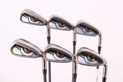 Ping Gmax Iron Set 5-PW Ping TFC 80i Graphite Senior Right Handed Black Dot 38.5in
