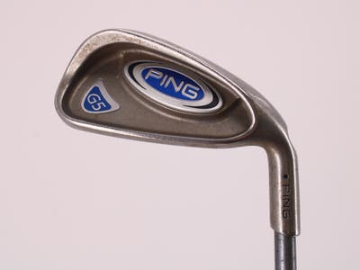 Ping G5 Single Iron 6 Iron Ping TFC 100I Graphite Regular Right Handed Black Dot 37.25in