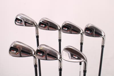 TaylorMade M6 Iron Set 5-PW SW Fujikura ATMOS 5 Red Graphite Senior Right Handed 38.5in