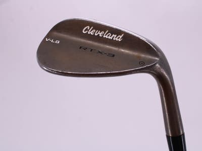 Cleveland RTX-3 Tour Raw Wedge Sand SW 56° 8 Deg Bounce V-LG True Temper Dynamic Gold Steel Wedge Flex Right Handed 35.5in