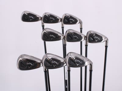 Callaway Fusion Wide Sole Iron Set 4-PW SW LW Callaway Fusion Wide Sole Grap Graphite Regular Right Handed 38.0in