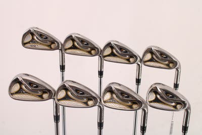 TaylorMade R7 Iron Set 4-PW GW TM T-Step 90 Steel Stiff Right Handed 38.5in
