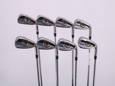Ping 2016 G Iron Set 4-PW GW AWT 2.0 Steel Stiff Right Handed Black Dot 38.5in